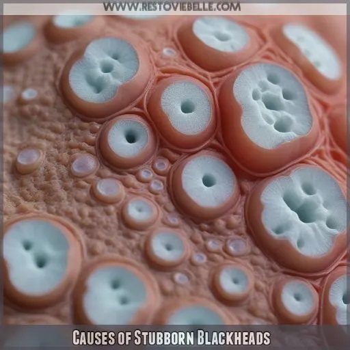 Causes of Stubborn Blackheads