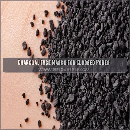 Charcoal Face Masks for Clogged Pores