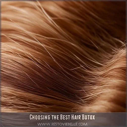 Choosing the Best Hair Botox