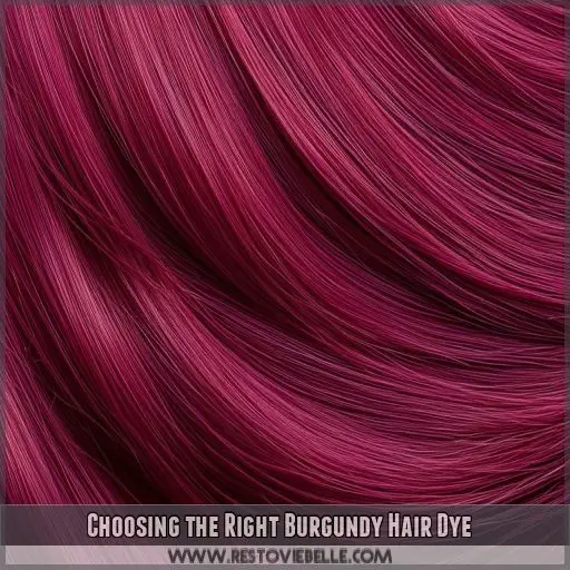 Choosing the Right Burgundy Hair Dye