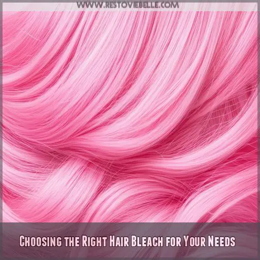 Choosing the Right Hair Bleach for Your Needs
