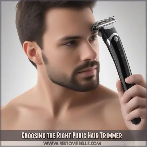 Choosing the Right Pubic Hair Trimmer
