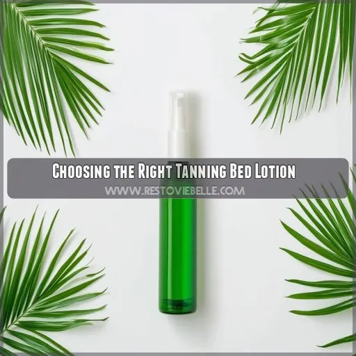 Choosing the Right Tanning Bed Lotion