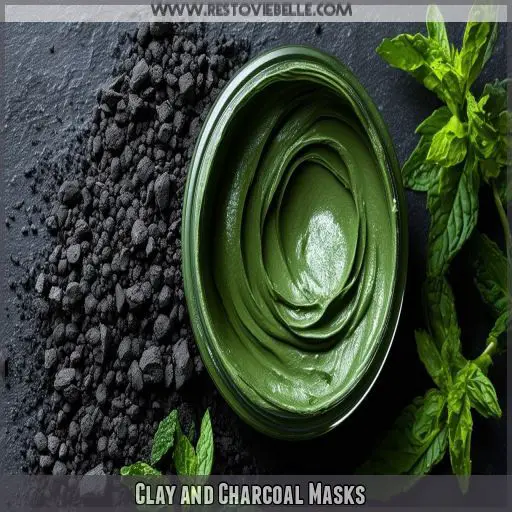 Clay and Charcoal Masks