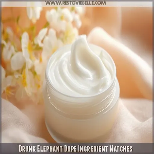 Drunk Elephant Dupe Ingredient Matches