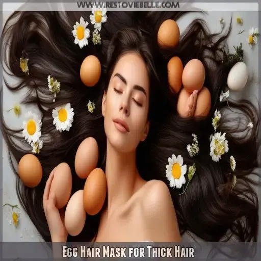 Egg Hair Mask for Thick Hair