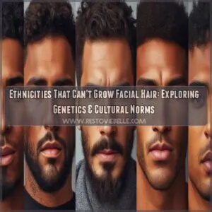 ethnicities that can't grow facial hair