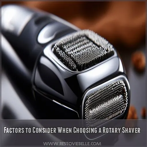 Factors to Consider When Choosing a Rotary Shaver