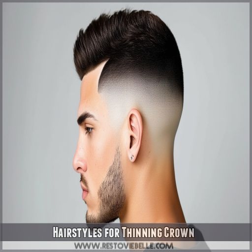 Hairstyles for Thinning Crown