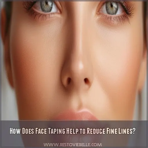 How Does Face Taping Help to Reduce Fine Lines