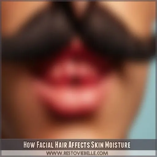 How Facial Hair Affects Skin Moisture