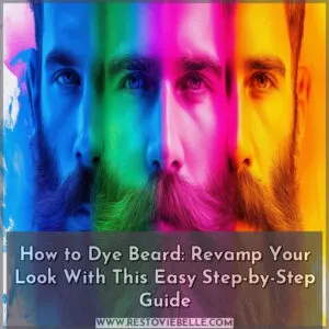 how to dye beard