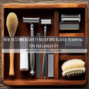 how to store a safety razor and blades