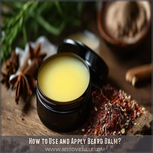 How to Use and Apply Beard Balm