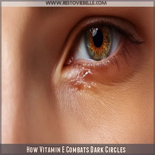 How Vitamin E Combats Dark Circles