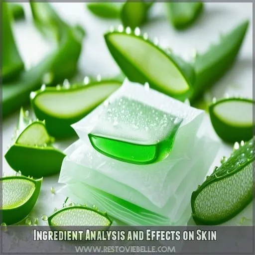 Ingredient Analysis and Effects on Skin