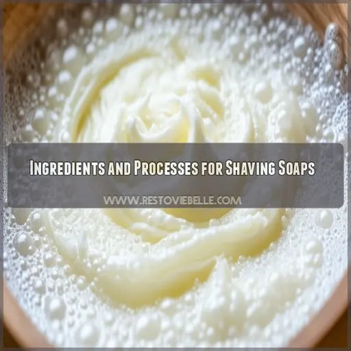 Ingredients and Processes for Shaving Soaps