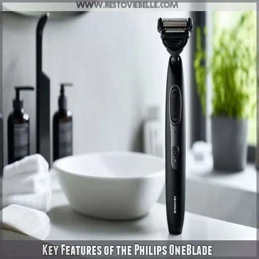 Key Features of the Philips OneBlade