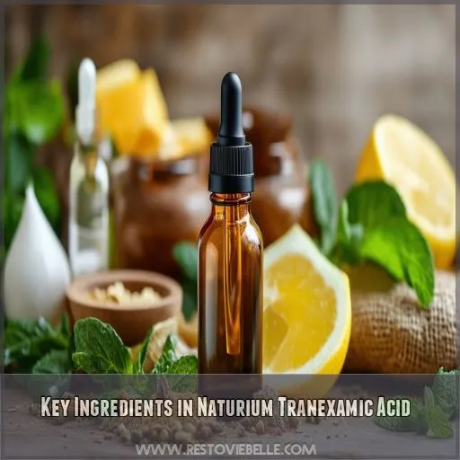 Key Ingredients in Naturium Tranexamic Acid