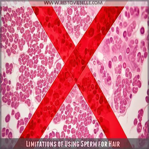 Limitations of Using Sperm for Hair