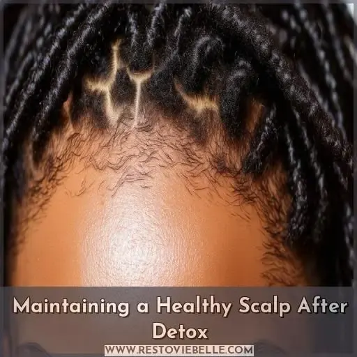 Maintaining a Healthy Scalp After Detox