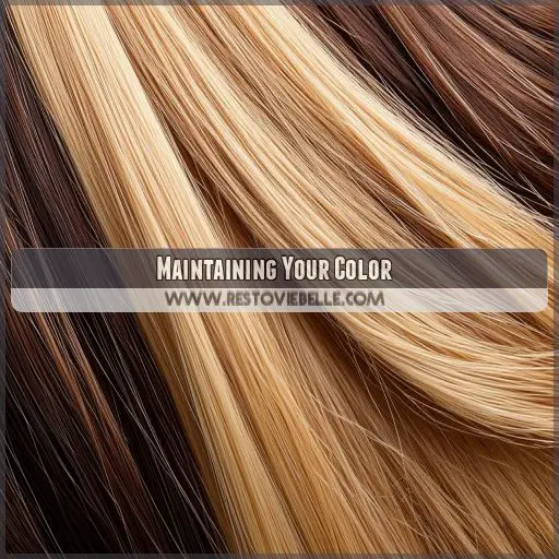 Maintaining Your Color
