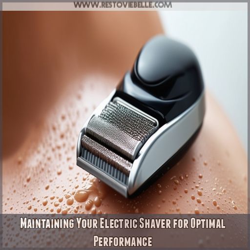 Maintaining Your Electric Shaver for Optimal Performance