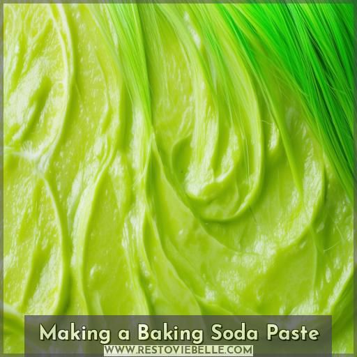 Making a Baking Soda Paste