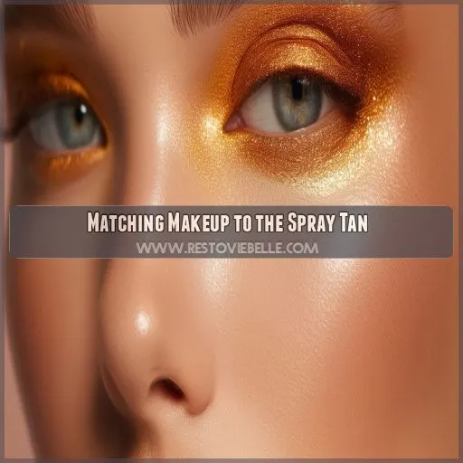 Matching Makeup to the Spray Tan