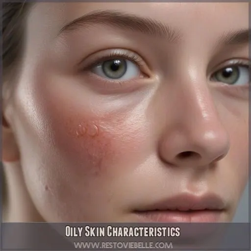 Oily Skin Characteristics