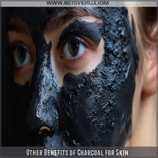 Other Benefits of Charcoal for Skin