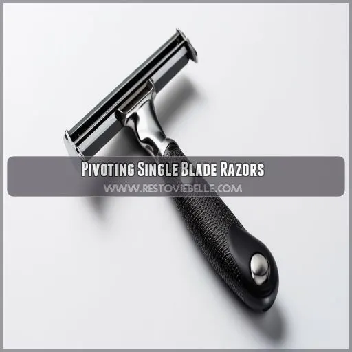 Pivoting Single Blade Razors