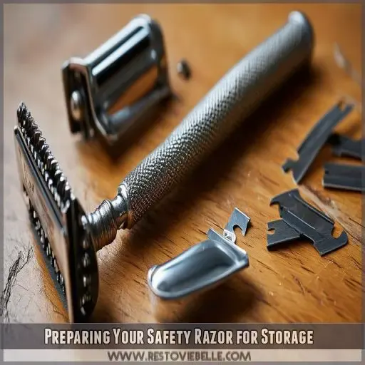 Preparing Your Safety Razor for Storage