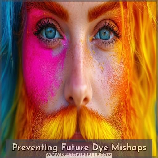 Preventing Future Dye Mishaps