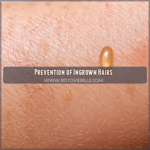 Prevention of Ingrown Hairs