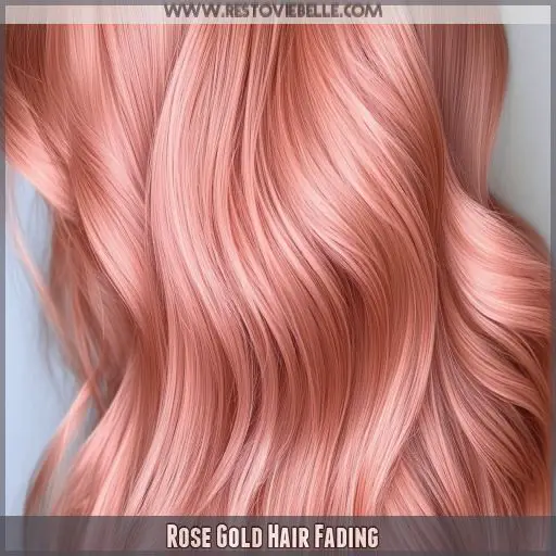 Rose Gold Hair Fading