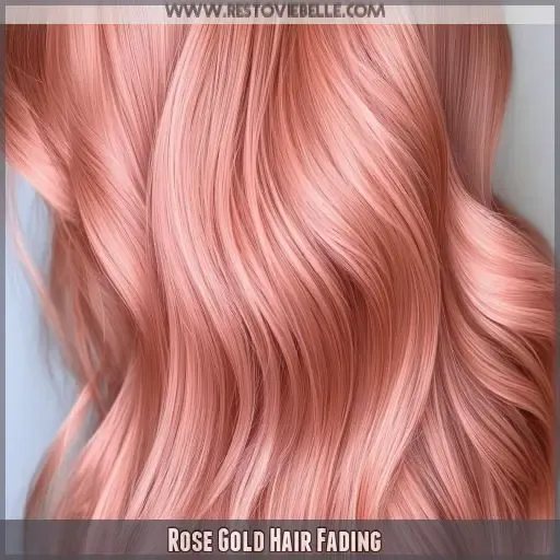 Rose Gold Hair Fading