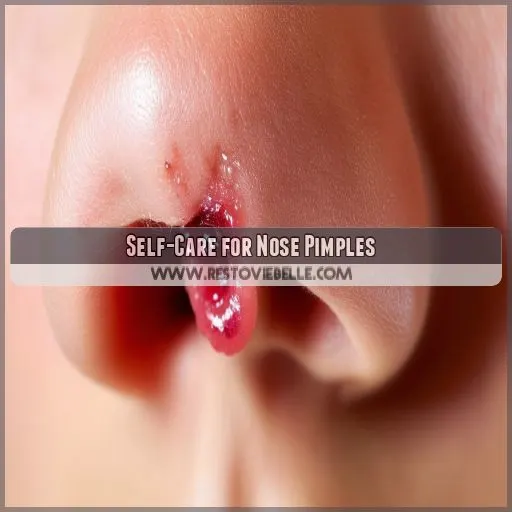 Self-Care for Nose Pimples