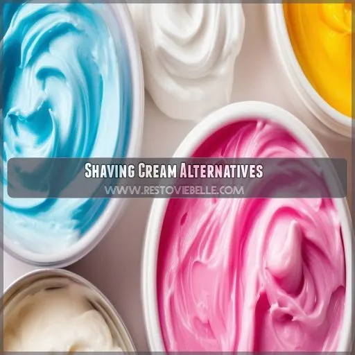 Shaving Cream Alternatives