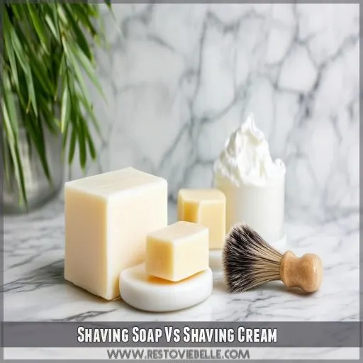 Shaving Soap Vs Shaving Cream