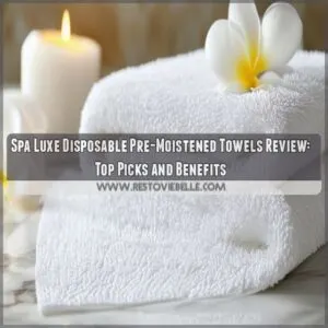 spa luxe disposable pre moistened towels review