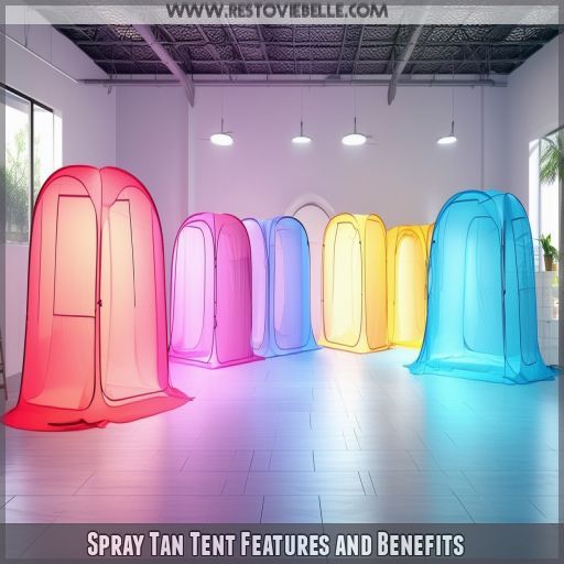 Spray Tan Tent Features and Benefits