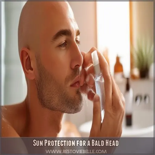 Sun Protection for a Bald Head