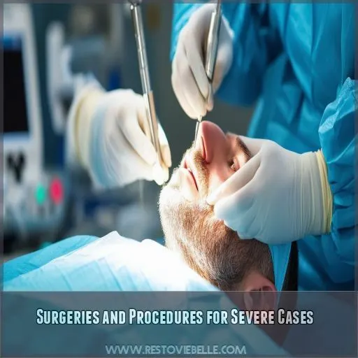 Surgeries and Procedures for Severe Cases