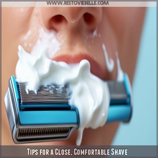 Tips for a Close, Comfortable Shave