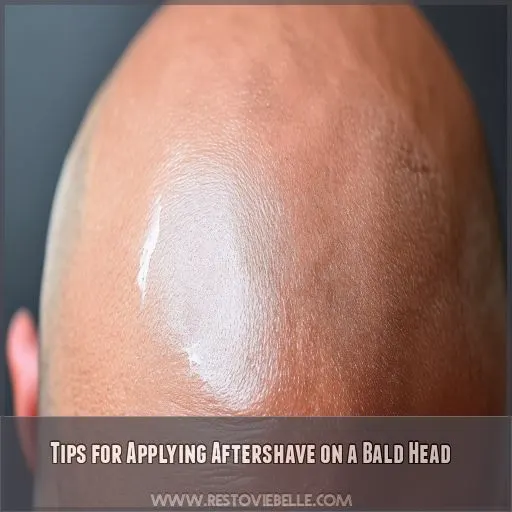 Tips for Applying Aftershave on a Bald Head