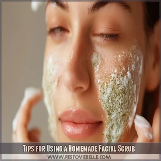 Tips for Using a Homemade Facial Scrub