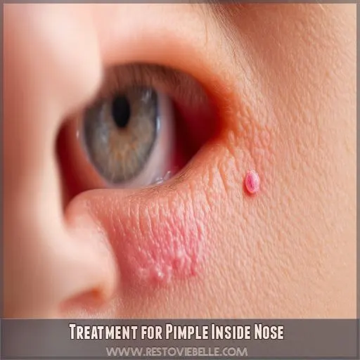 Treatment for Pimple Inside Nose