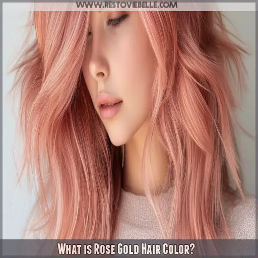 What is Rose Gold Hair Color