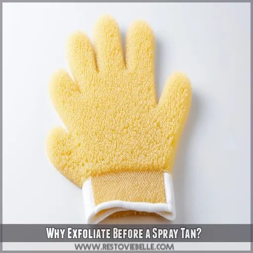 Why Exfoliate Before a Spray Tan